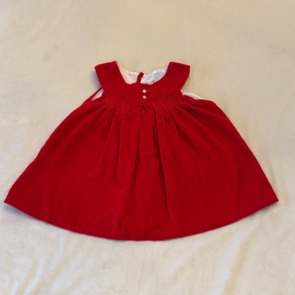 Cherubs Other - Adorable Vintage Toddler Cherubs Velvet Holiday Dress, sz 2